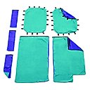 MidWest Nation Small Animal Cage Accessory Kit, Green, Option 2
