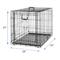 Show in main carousel: MidWest Ovation Single Door Collapsible Wire Dog Crate, 36-in slide 3 of 11
