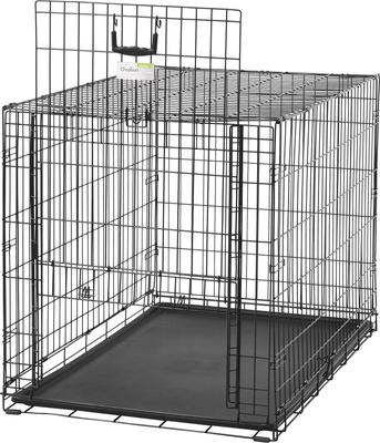 Show full view: MidWest Ovation Single Door Collapsible Wire Dog Crate, 42-in slide 5 of 11