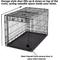 Show in main carousel: MidWest Ovation Single Door Collapsible Wire Dog Crate, 42-in slide 6 of 11