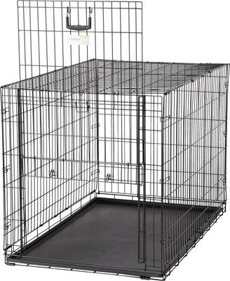 Show full view: MidWest Ovation Single Door Collapsible Wire Dog Crate, 48-in slide 5 of 11