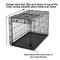 Show in main carousel: MidWest Ovation Single Door Collapsible Wire Dog Crate, 48-in slide 6 of 11