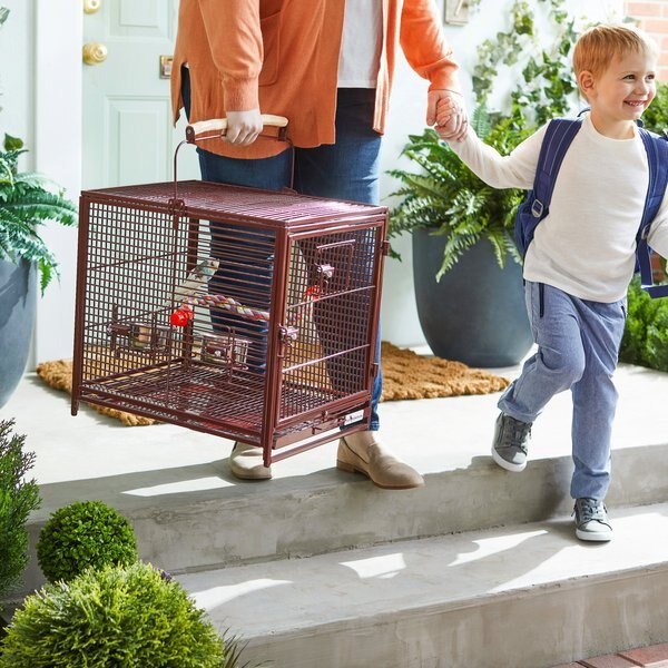 MidWest Poquito Avian Hotel Travel Carrier Bird Cage
