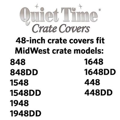 Show full view: MidWest Quiet Time Crate Cover, 48-in slide 5 of 7