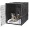 Show in main carousel: MidWest Quiet Time Crate Cover, 54-in, Black, Giant slide 3 of 11