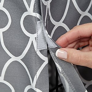 MidWest Quiet Time Crate Cover, Gray Geometric, 24-in