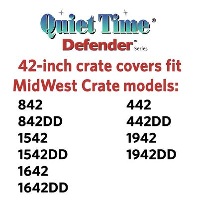 Show full view: MidWest Quiet Time Crate Cover, Gray Geometric, 42-in slide 6 of 9