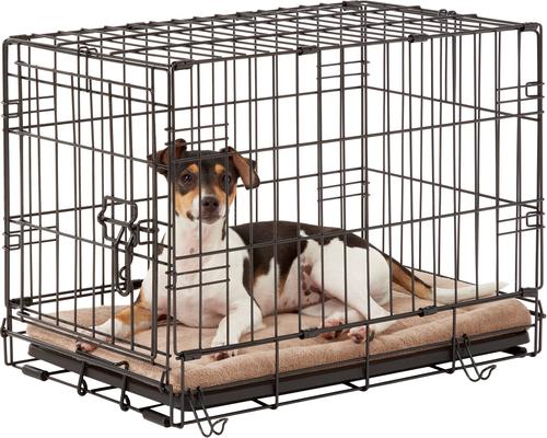 Show full view: MidWest Quiet Time Deluxe Micro Terry Dog Crate Mat, 22-in slide 2 of 8