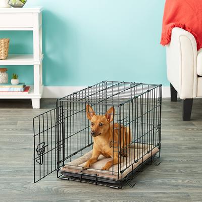 Show full view: MidWest Quiet Time Deluxe Micro Terry Dog Crate Mat, 22-in slide 3 of 8