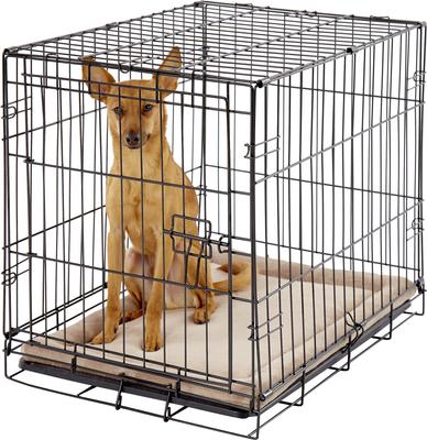 Show full view: MidWest Quiet Time Deluxe Micro Terry Dog Crate Mat, 24-in slide 2 of 8