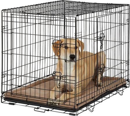 Show full view: MidWest Quiet Time Deluxe Micro Terry Dog Crate Mat, 36-in slide 2 of 8