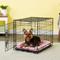 Show in main carousel: MidWest Quiet Time Fashion Plush Bolster Dog Crate Mat, Pink, 24-in slide 3 of 8