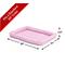 Show in main carousel: MidWest Quiet Time Fashion Plush Bolster Dog Crate Mat, Pink, 30-in slide 6 of 8