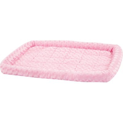 MidWest MidWest Pink Fashion Pet Bed & Crate Mat, 36-in bed, 41 to 71-lbs