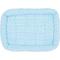 Show in main carousel: MidWest Quiet Time Fashion Plush Bolster Dog Crate Mat, Powder Blue, 30-in slide 4 of 7