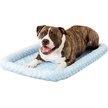 Show in main carousel: MidWest Quiet Time Fashion Plush Bolster Dog Crate Mat, Powder Blue, 36-in slide 2 of 7