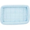 Show in main carousel: MidWest Quiet Time Fashion Plush Bolster Dog Crate Mat, Powder Blue, 36-in slide 4 of 7