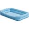 Show in main carousel: MidWest Quiet Time Fashion Plush Double Bolster Dog Crate Mat, Powder Blue, 18-in slide 1 of 6