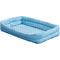 Show in main carousel: MidWest Quiet Time Fashion Plush Double Bolster Dog Crate Mat, Powder Blue, 22-in slide 1 of 6