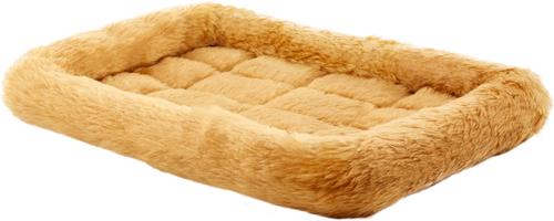 Show full view: MidWest Quiet Time Fleece Dog Crate Mat, Cinnamon, 18-in slide 2 of 9