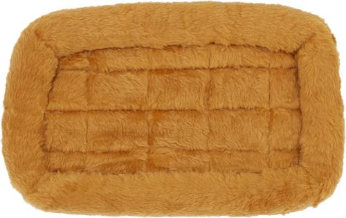 Show full view: MidWest Quiet Time Fleece Dog Crate Mat, Cinnamon, 22-in slide 5 of 9