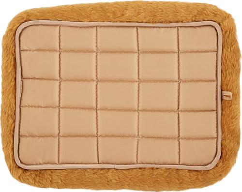 Show full view: MidWest Quiet Time Fleece Dog Crate Mat, Cinnamon, 24-in slide 6 of 9
