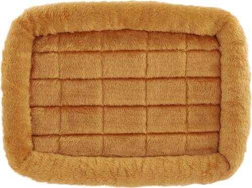 Show full view: MidWest Quiet Time Fleece Dog Crate Mat, Cinnamon, 30-in slide 5 of 9