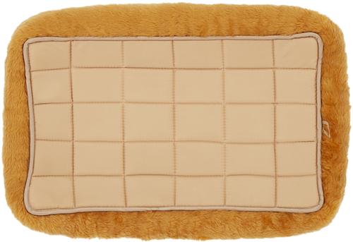 Show full view: MidWest Quiet Time Fleece Dog Crate Mat, Cinnamon, 36-in slide 6 of 9