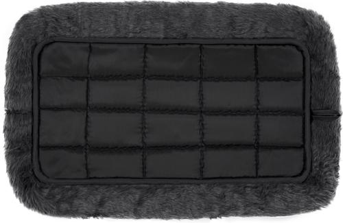 Show full view: MidWest Quiet Time Fleece Dog Crate Mat, Gray, 22-in slide 6 of 9