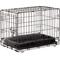 Show in main carousel: MidWest Quiet Time Fleece Dog Crate Mat, Gray, 22-in slide 7 of 9