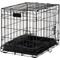 Show in main carousel: MidWest Quiet Time Fleece Dog Crate Mat, Gray, 24-in slide 7 of 9