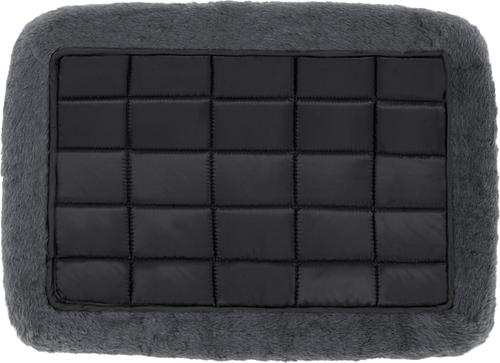 Show full view: MidWest Quiet Time Fleece Dog Crate Mat, Gray, 30-in slide 6 of 9