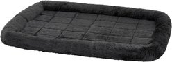 MidWest Quiet Time Fleece Dog Crate Mat, Gray, 36-in slide 1 of 7