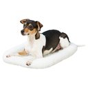 MidWest Quiet Time Fleece Dog Crate Mat, Natural, 18-in