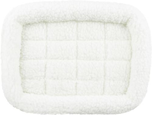 Show full view: MidWest Quiet Time Fleece Dog Crate Mat, Natural, 18-in slide 5 of 9