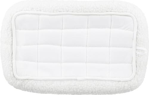 Show full view: MidWest Quiet Time Fleece Dog Crate Mat, Natural, 22-in slide 6 of 9