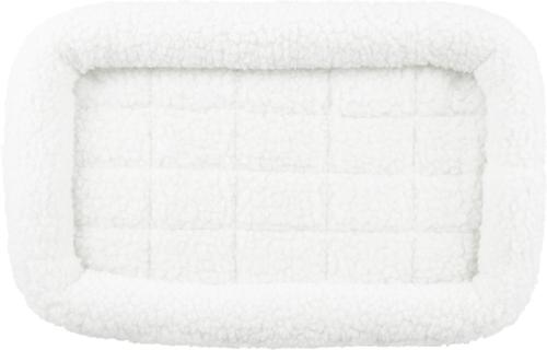 Show full view: MidWest Quiet Time Fleece Dog Crate Mat, Natural, 24-in slide 4 of 9