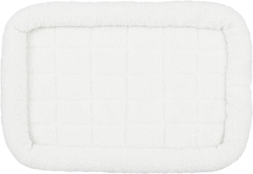 Show full view: MidWest Quiet Time Fleece Dog Crate Mat, Natural, 30-in slide 5 of 9