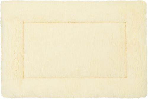 Show full view: MidWest Quiet Time Fleece Reversible Dog Crate Mat, Blue Paw Print, 36-in slide 6 of 8