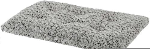 Show full view: MidWest Quiet Time Ombre Swirl Crate Mat, Grey, 42-in + Quiet Time Crate Cover, Gray Geometric, 42-in slide 2 of 10