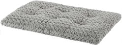 MidWest Quiet Time Ombre Swirl Crate Mat, Grey, 48-in + Quiet Time Crate Cover, Gray Geometric, 48-in slide 2 of 9