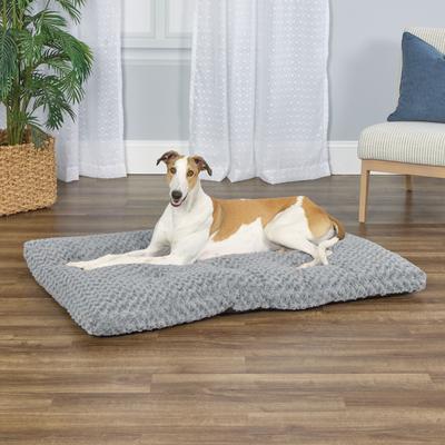 Show full view: MidWest Quiet Time Ombre Swirl Dog Crate Mat, Gray, 54-in slide 4 of 7
