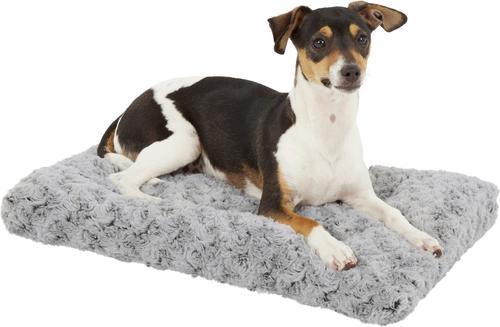 Show full view: MidWest Quiet Time Ombre Swirl Dog Crate Mat, Grey, 18-in slide 5 of 9