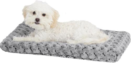 Show full view: MidWest Quiet Time Ombre Swirl Dog Crate Mat, Grey, 22-in slide 5 of 9