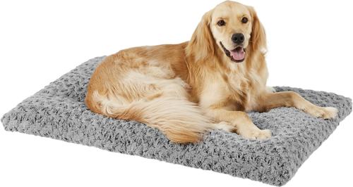 Show full view: MidWest Quiet Time Ombre Swirl Dog Crate Mat, Grey, 42-in slide 5 of 10