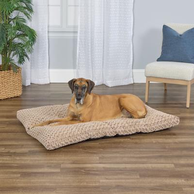 Show full view: MidWest Quiet Time Ombre Swirl Dog Crate Mat, Mocha, 54-in slide 4 of 7