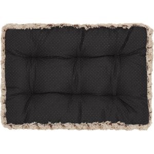 MidWest Quiet Time Ombre Swirl Dog Crate Mat, Taupe, 18-in