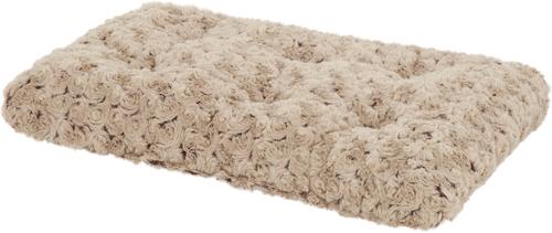 Show full view: MidWest Quiet Time Ombre Swirl Dog Crate Mat, Taupe, 22-in slide 3 of 10
