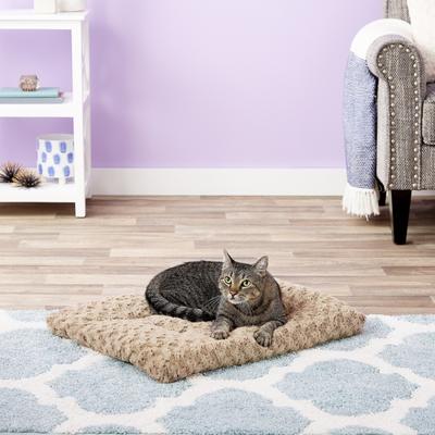 Show full view: MidWest Quiet Time Ombre Swirl Dog Crate Mat, Taupe, 22-in slide 4 of 10