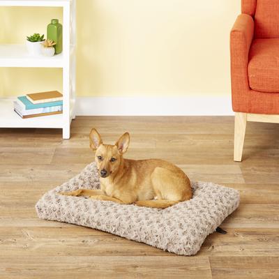 Show full view: MidWest Quiet Time Ombre Swirl Dog Crate Mat, Taupe, 24-in slide 5 of 11